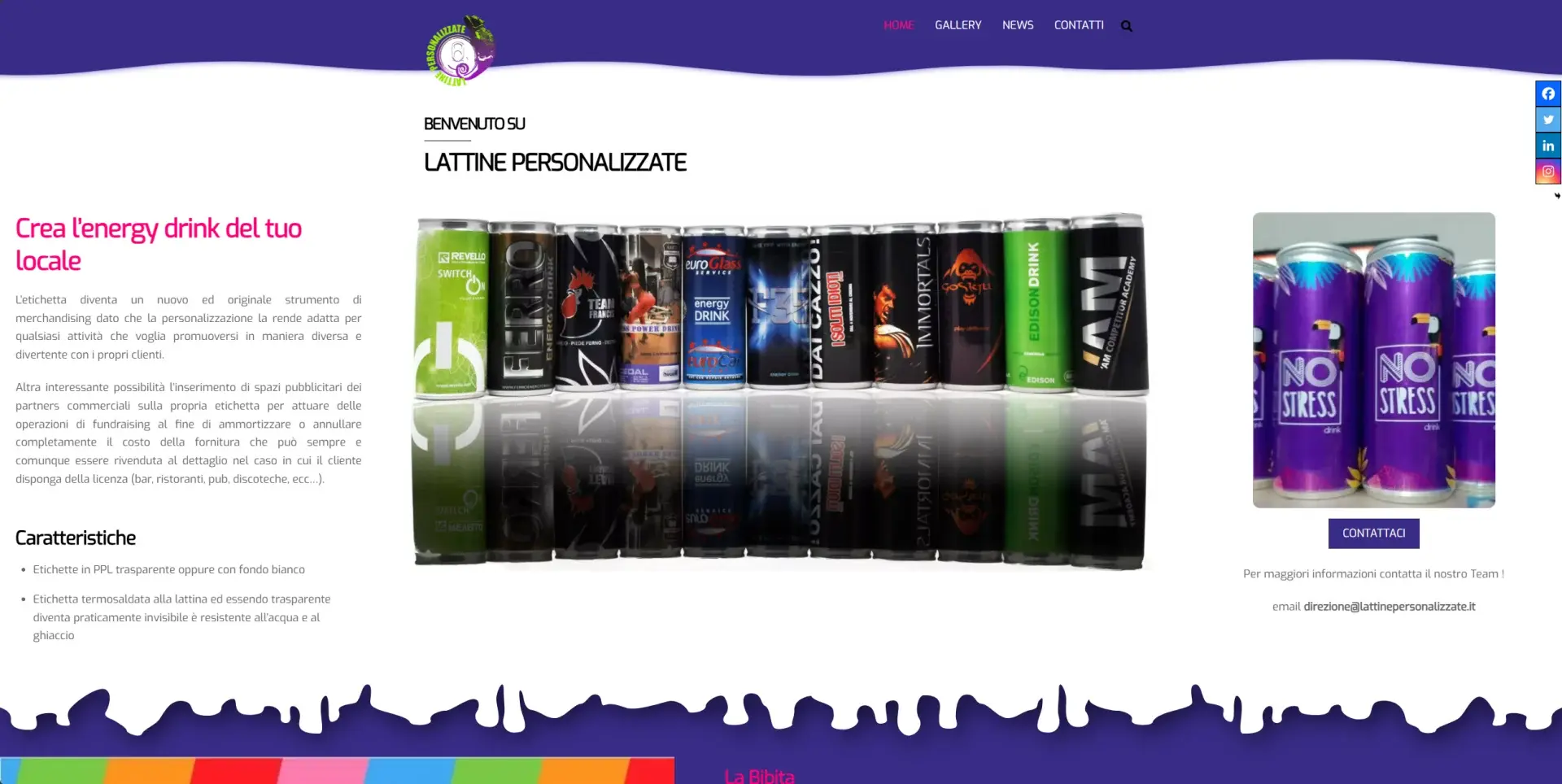 Lattine Personalizzate – Packaging Promozionale e Soft Drink Custom
