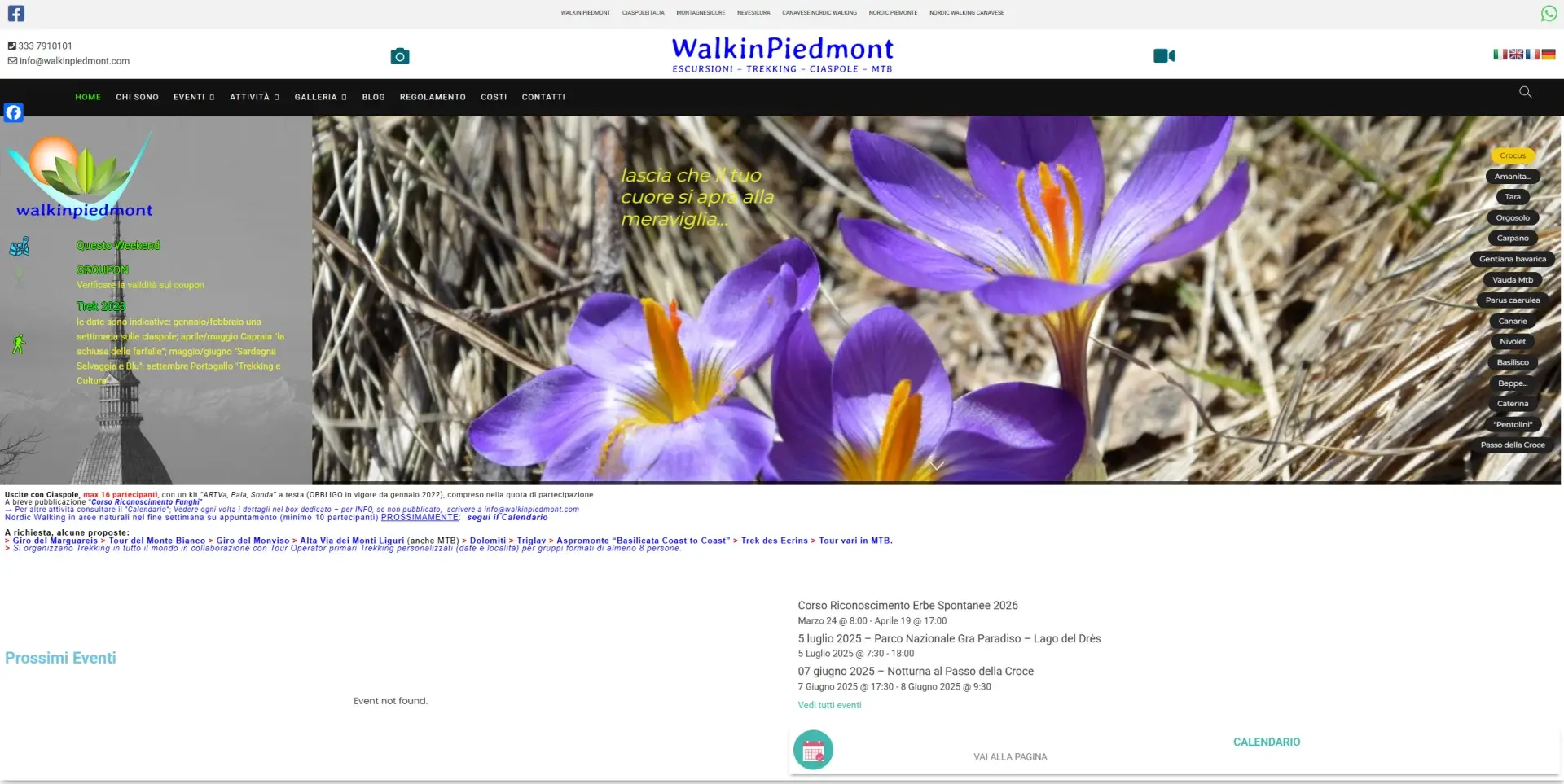 Walkinpiedmont – Escursioni, Trekking e Outdoor in Piemonte